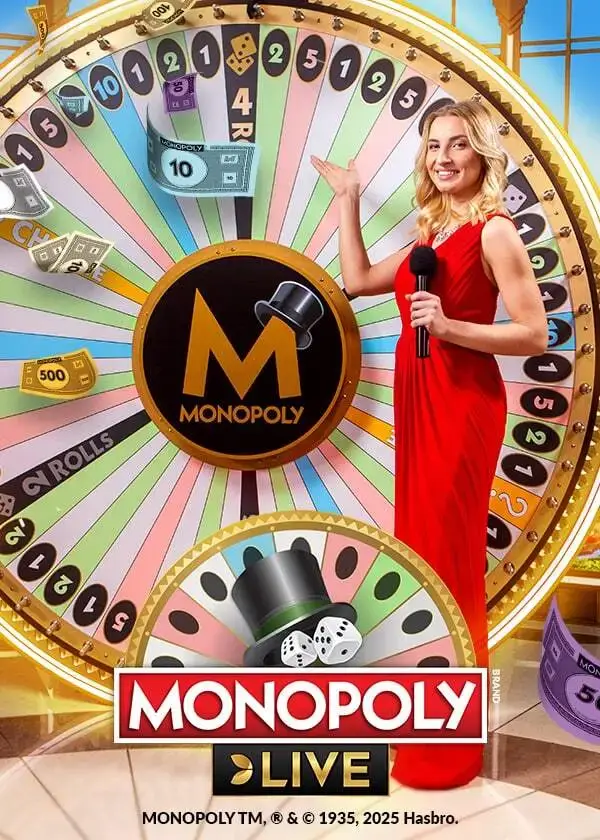 Monopoly Live at Betwarts Casino